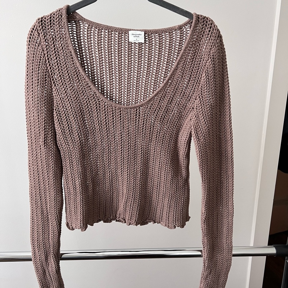 Abercrombie Knit Long Sleeve Sweater